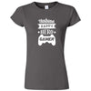  "Husband Daddy Hero Gamer" women's t-shirt Charcoal