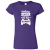  "Husband Daddy Hero Gamer" women's t-shirt Purple