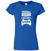  "Husband Daddy Hero Gamer" women's t-shirt Royal Blue