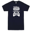  "Husband Daddy Hero Gamer" men's t-shirt Navy-Blue