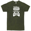  "Husband Daddy Hero Gamer" men's t-shirt Vintage Olive