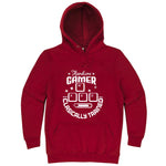  "Hardcore Gamer, Classically Trained" hoodie, 3XL, Paprika