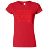  "Hottest Girlfriend Ever, Red" women's t-shirt Red