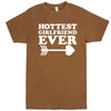  "Hottest Girlfriend Ever, White" men's t-shirt Vintage Camel