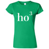  "Ho(3) Ho Ho" women's t-shirt Irish Green