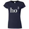  "Ho(3) Ho Ho" women's t-shirt Navy Blue