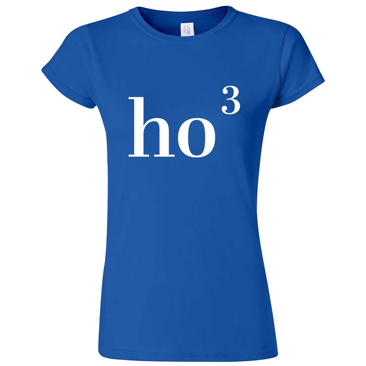  "Ho(3) Ho Ho" women's t-shirt Royal Blue