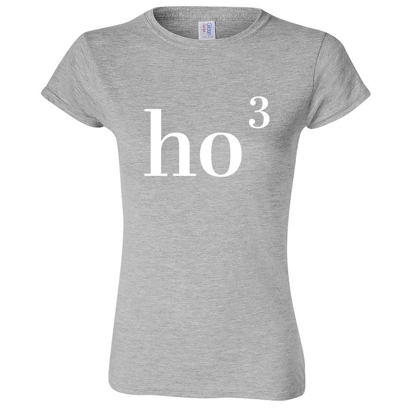  "Ho(3) Ho Ho" women's t-shirt Sport Grey