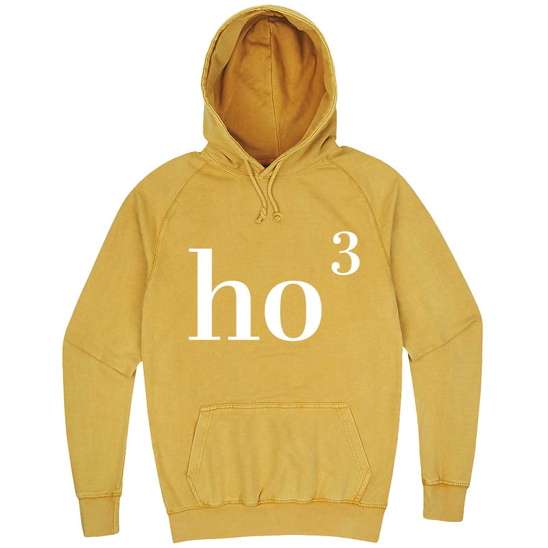  "Ho(3) Ho Ho" hoodie, 3XL, Vintage Mustard