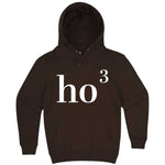  "Ho(3) Ho Ho" hoodie, 3XL, Chestnut