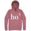  "Ho(3) Ho Ho" hoodie, 3XL, Mauve