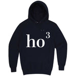  "Ho(3) Ho Ho" hoodie, 3XL, Navy