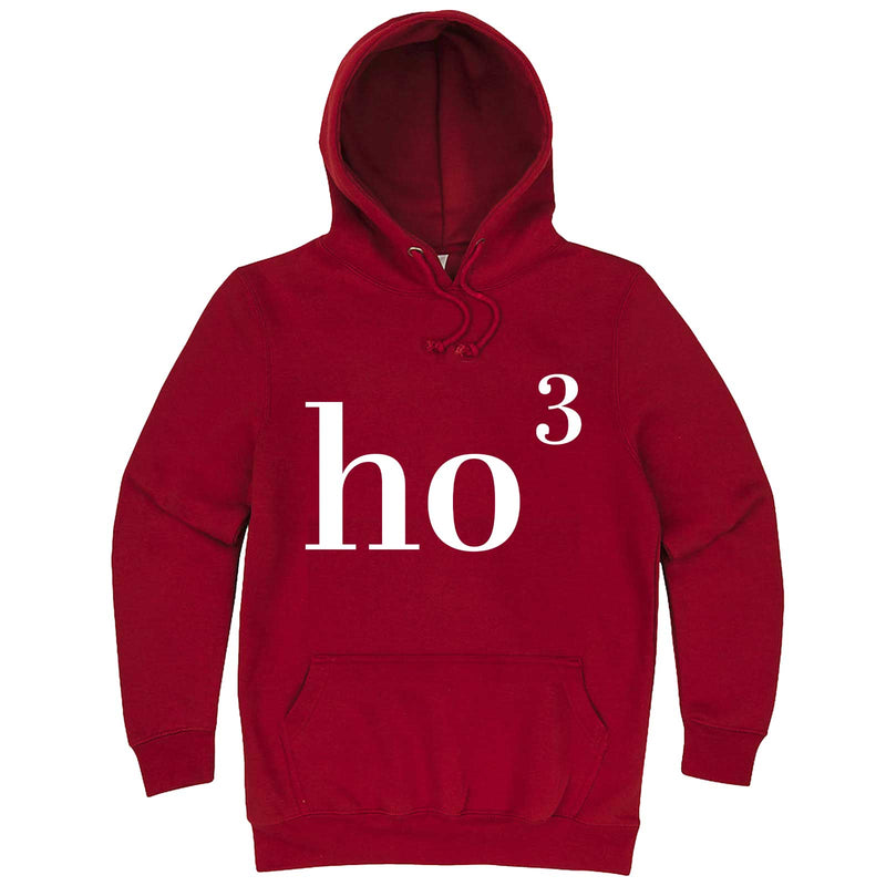  "Ho(3) Ho Ho" hoodie, 3XL, Paprika