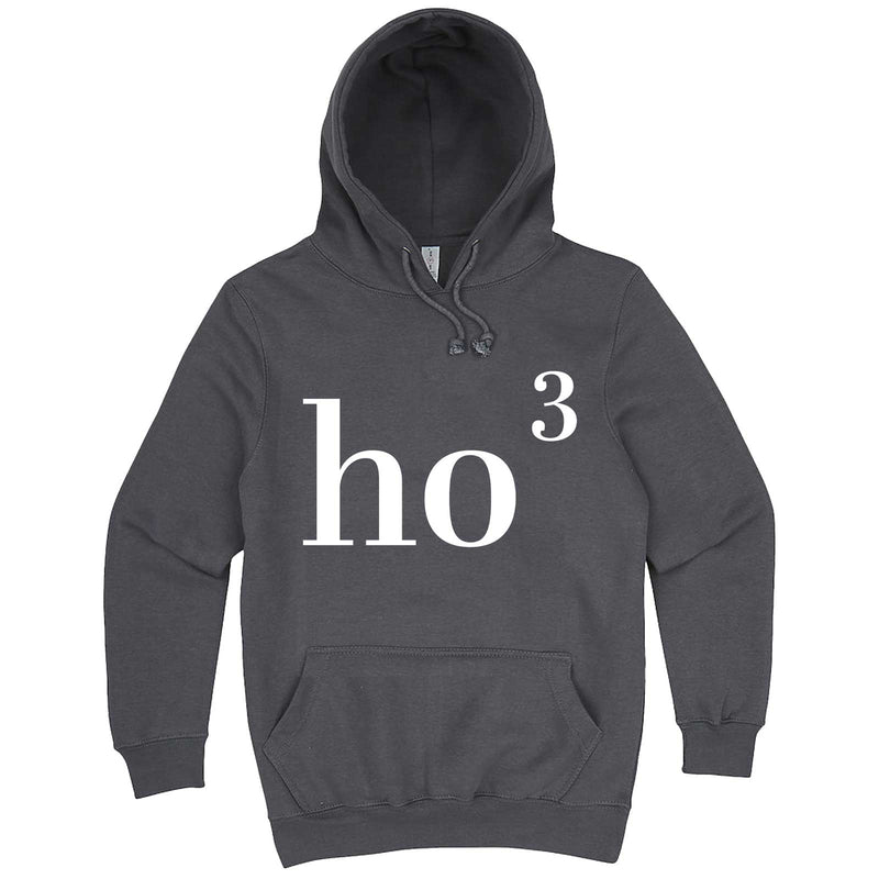  "Ho(3) Ho Ho" hoodie, 3XL, Storm