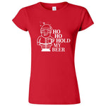  "Ho Ho Hold My Beer" women's t-shirt Red