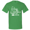  "Ho Ho Hold My Beer" men's t-shirt Irish-Green