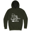  "Ho Ho Hold My Beer" hoodie, 3XL, Vintage Olive