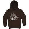  "Ho Ho Hold My Beer" hoodie, 3XL, Chestnut