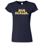  "Hug Dealer" women's t-shirt Navy Blue