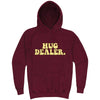  "Hug Dealer" hoodie, 3XL, Vintage Brick