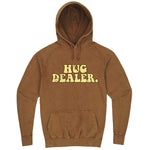  "Hug Dealer" hoodie, 3XL, Vintage Camel