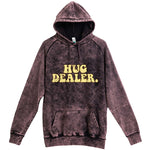  "Hug Dealer" hoodie, 3XL, Vintage Cloud Black