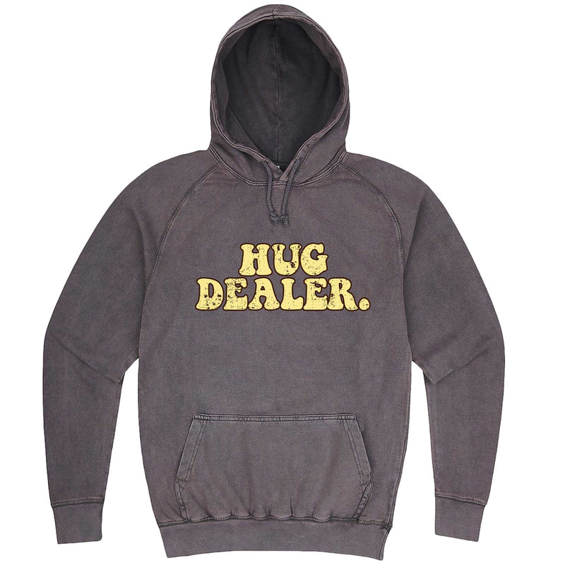  "Hug Dealer" hoodie, 3XL, Vintage Zinc