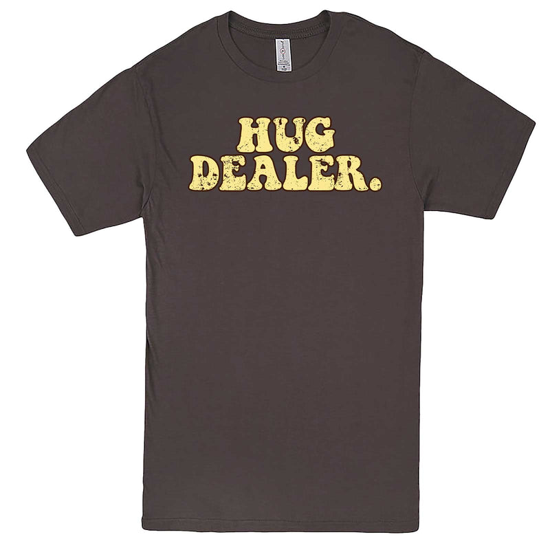  "Hug Dealer" men's t-shirt Charcoal