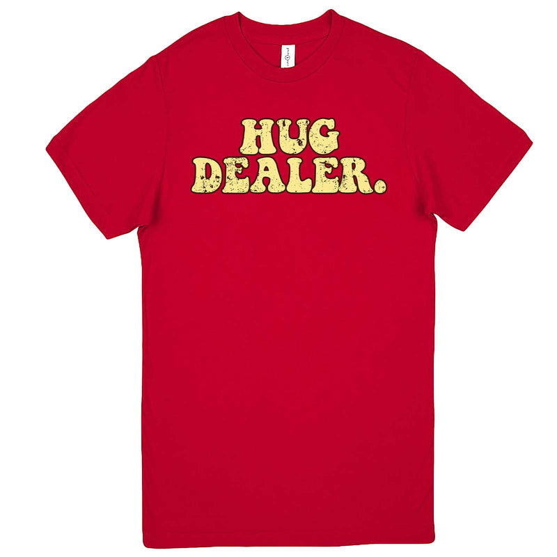  "Hug Dealer" men's t-shirt Red