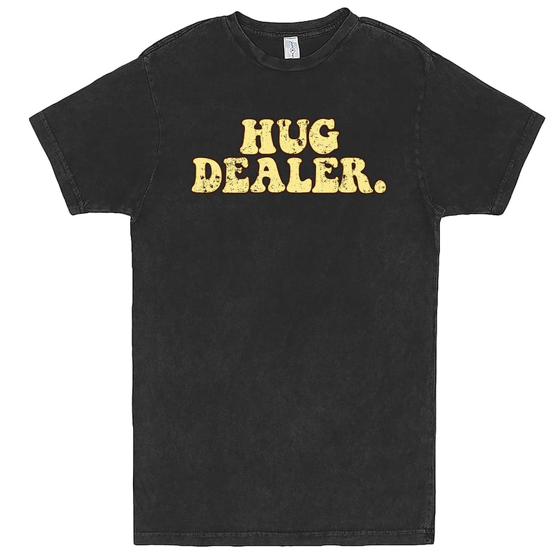  "Hug Dealer" men's t-shirt Vintage Black