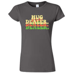  "Multiple Hug Dealer" women's t-shirt Charcoal