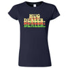  "Multiple Hug Dealer" women's t-shirt Navy Blue