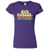  "Multiple Hug Dealer" women's t-shirt Purple
