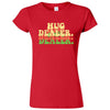  "Multiple Hug Dealer" women's t-shirt Red