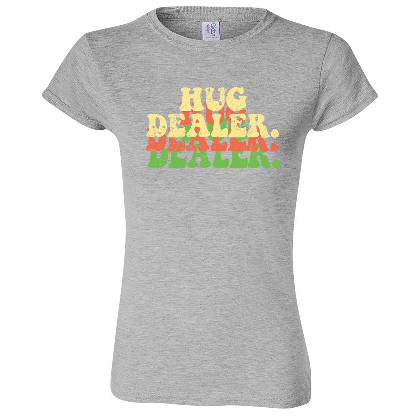  "Multiple Hug Dealer" women's t-shirt Sport Grey