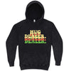  "Multiple Hug Dealer" hoodie, 3XL, Vintage Black