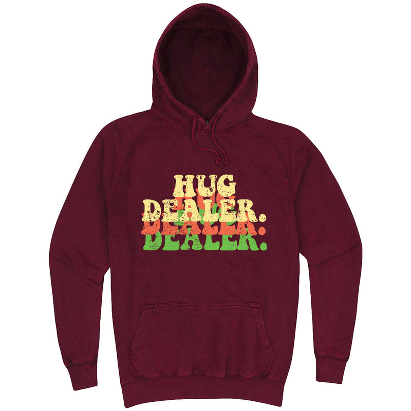  "Multiple Hug Dealer" hoodie, 3XL, Vintage Brick