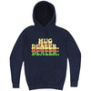  "Multiple Hug Dealer" hoodie, 3XL, Vintage Denim