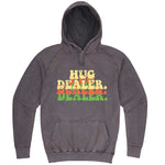  "Multiple Hug Dealer" hoodie, 3XL, Vintage Zinc