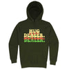  "Multiple Hug Dealer" hoodie, 3XL, Army Green