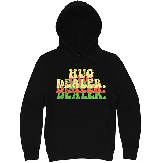  "Multiple Hug Dealer" hoodie, 3XL, Black