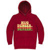  "Multiple Hug Dealer" hoodie, 3XL, Paprika