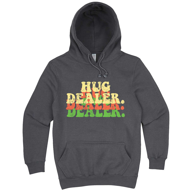  "Multiple Hug Dealer" hoodie, 3XL, Storm