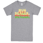  "Multiple Hug Dealer" men's t-shirt Heather-Grey