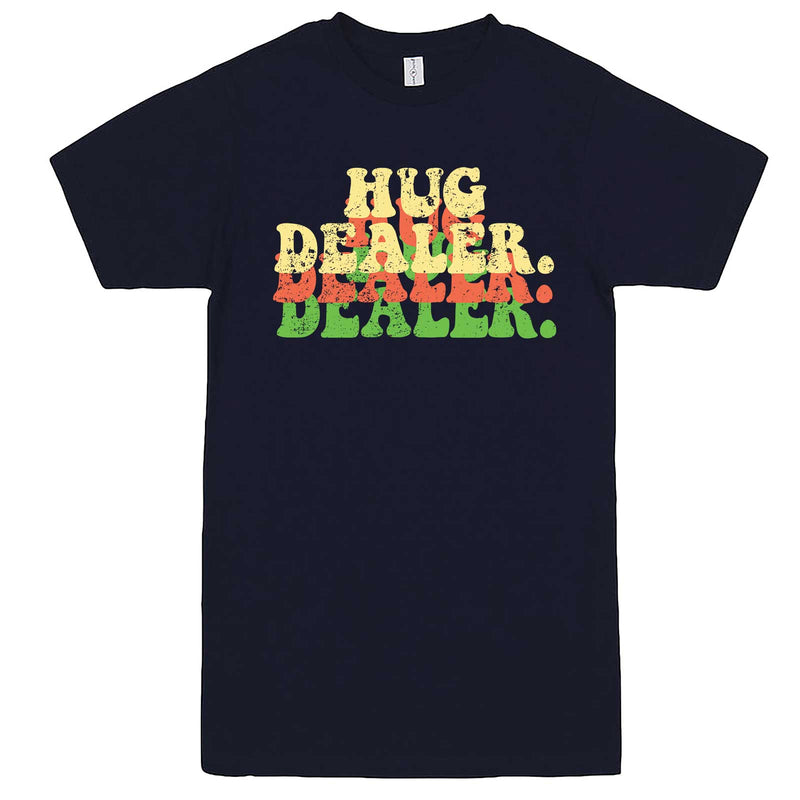  "Multiple Hug Dealer" men's t-shirt Navy-Blue