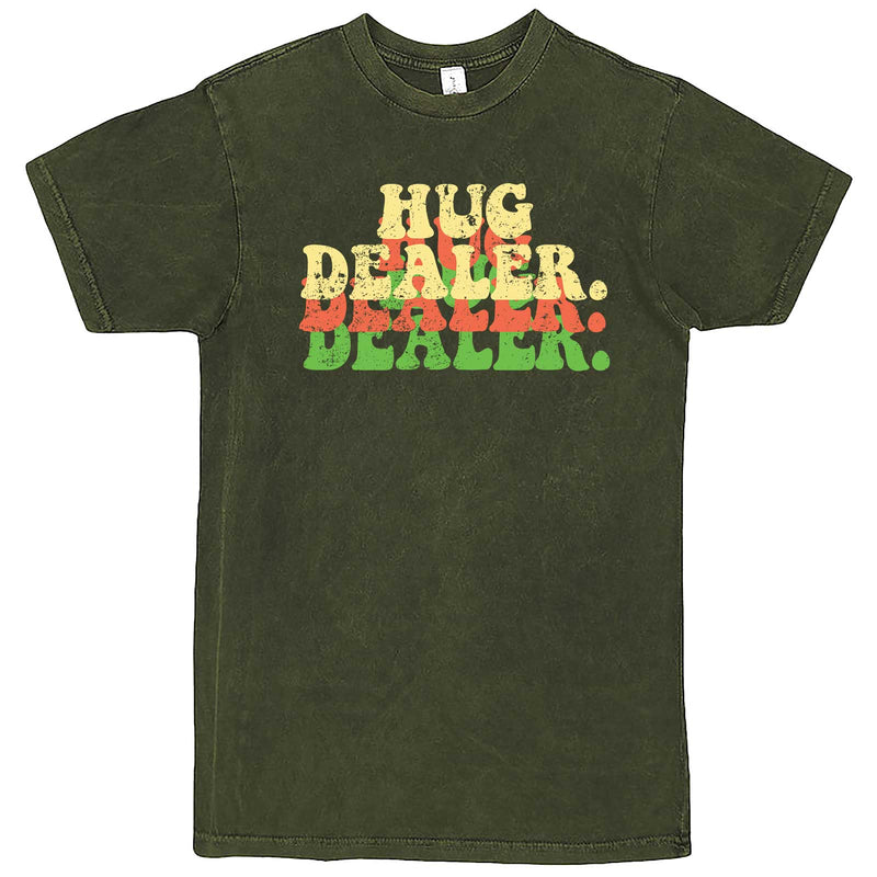  "Multiple Hug Dealer" men's t-shirt Vintage Olive
