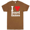  "I Love Board Games" men's t-shirt Vintage Camel