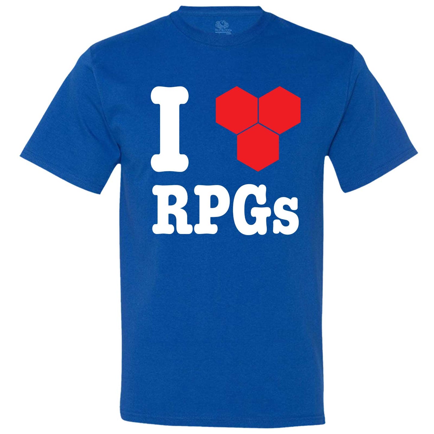  "I Love Role-Playing Games" men's t-shirt Royal-Blue