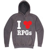 "I Love Role-Playing Games" hoodie, 3XL, Vintage Zinc