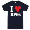  "I Love Role-Playing Games" men's t-shirt Navy-Blue